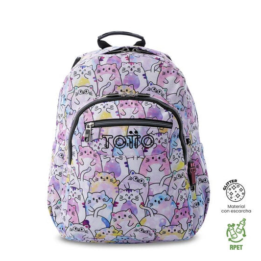 Mochila Escolar 8 a 12 anos Acuareles 1I2