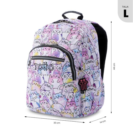Mochila Escolar 8 a 12 anos Acuareles 1I2