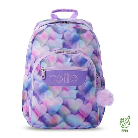 Mochila Escolar 8 a 12 anos Acuareles 4MM