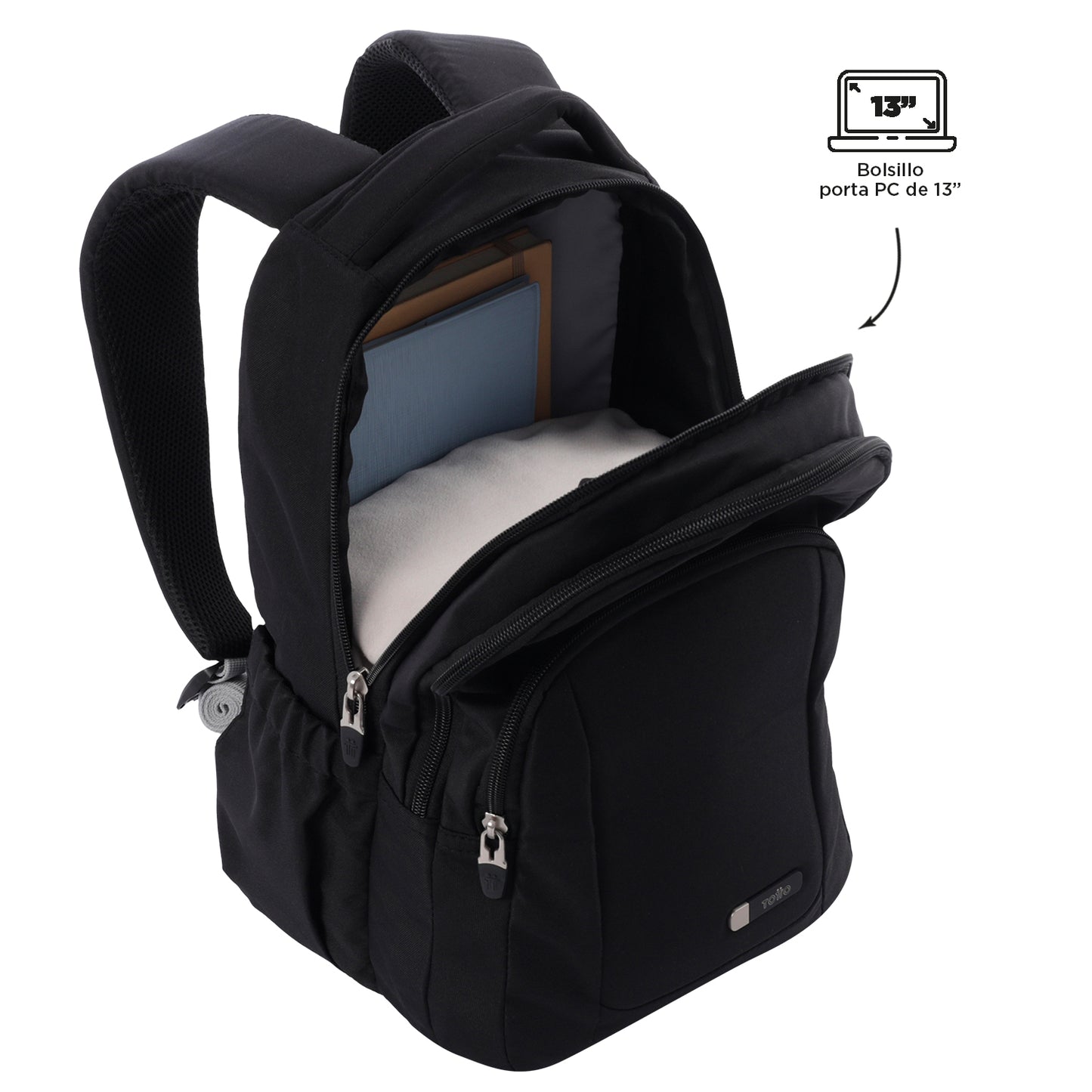Mochila P/ Portátil 13" Tamulo Preta