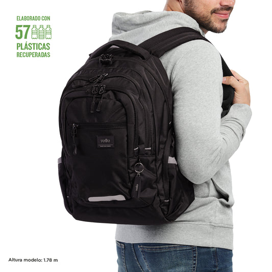 Mochila P/ Portátil 13" Eufrates Preta