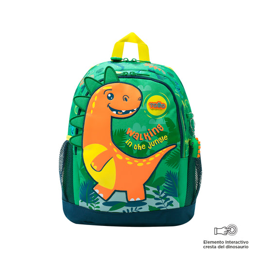 MOCHILA INFANTIL M 4 a 5 anos DINOMAX 5D6