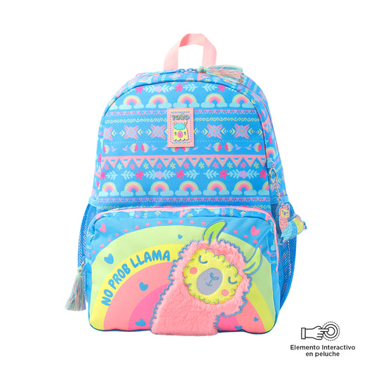 MOCHILA INFANTIL M 6 a 7 anos LLAMA 8JC