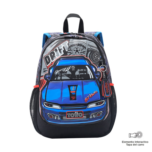 MOCHILA INFANTIL M 6 a 7 anos RACING 5HR