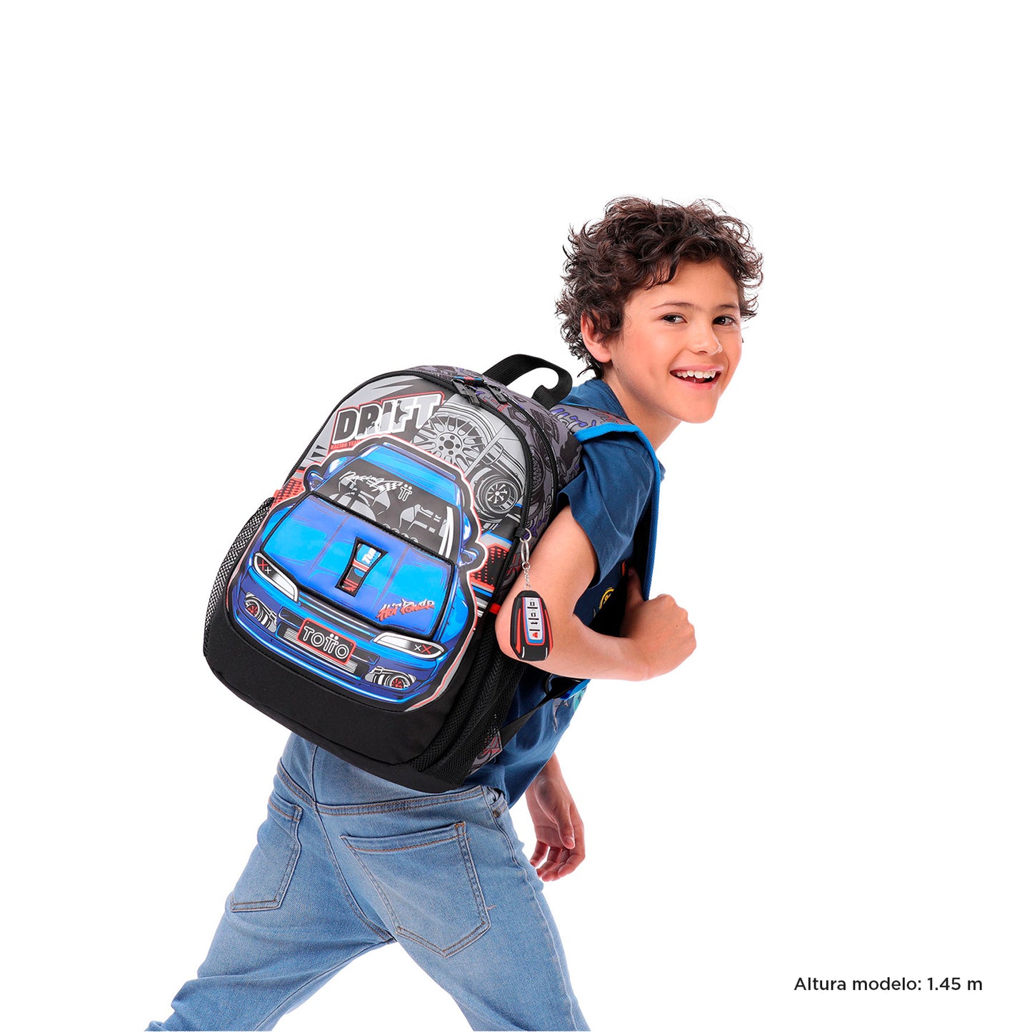 MOCHILA INFANTIL M 6 a 7 anos RACING 5HR