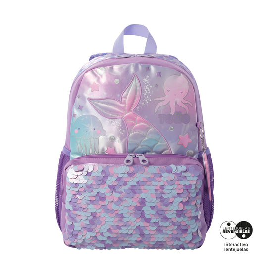 MOCHILA INFANTIL M 6 e 7 anos SIRENY 4QU