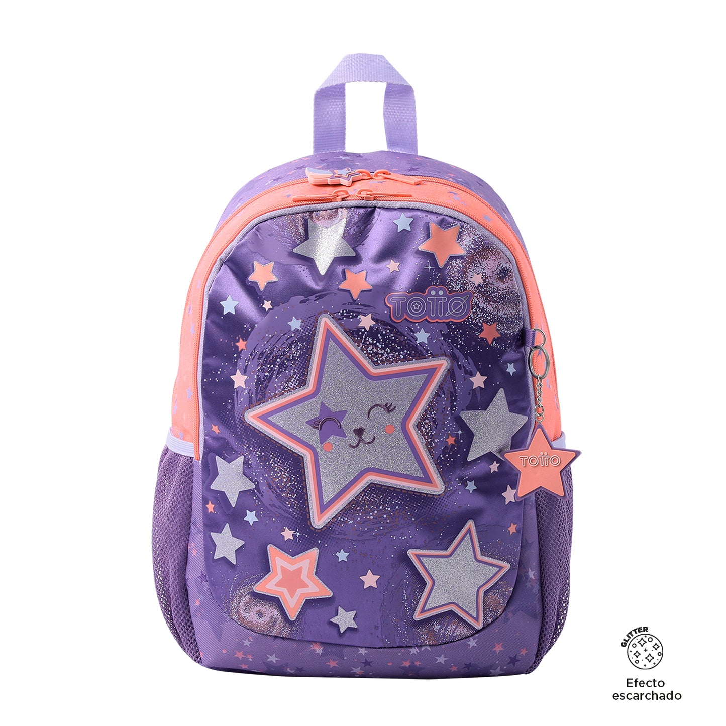 MOCHILA INFANTIL M 6 a 7 anos STAR CAT 4Q8