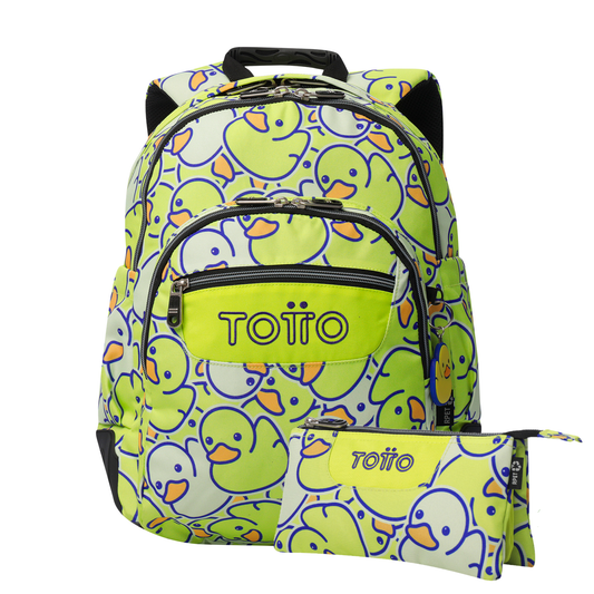 Mochila Escolar 8 a 12 anos Rayol 3A4 + estojo Tablero 3A4